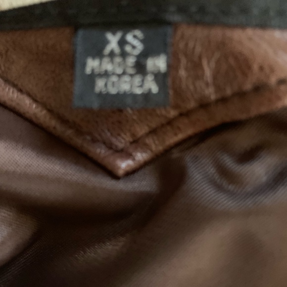 Leather full length coat - Picture 3 of 4